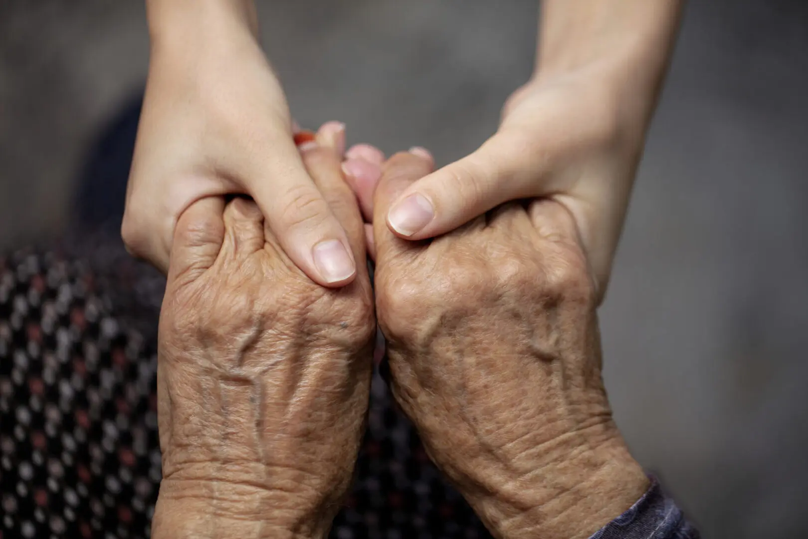 Old, Old, Helping Hand, Young Adult, Support